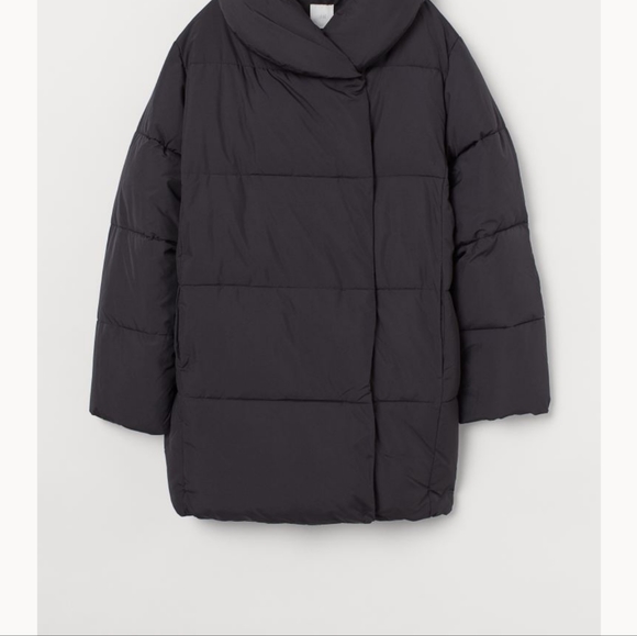 H&M HM QUILTED WOVEN PUFFER JACKET - Picture 10 of 13